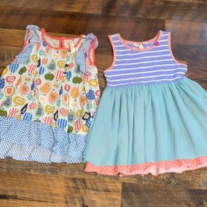 Two Matilda Jane tops size 6 EUC